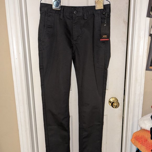 Vans Asphalt Gray / Grey Chino Size 30, Slim Fit - Picture 1 of 7